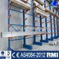 Armazém de armazenamento de madeira Heavy Duty Cantilever Rack